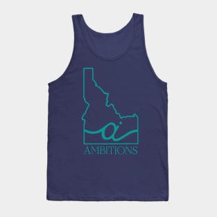 Ambitions Turquoise Tank Top